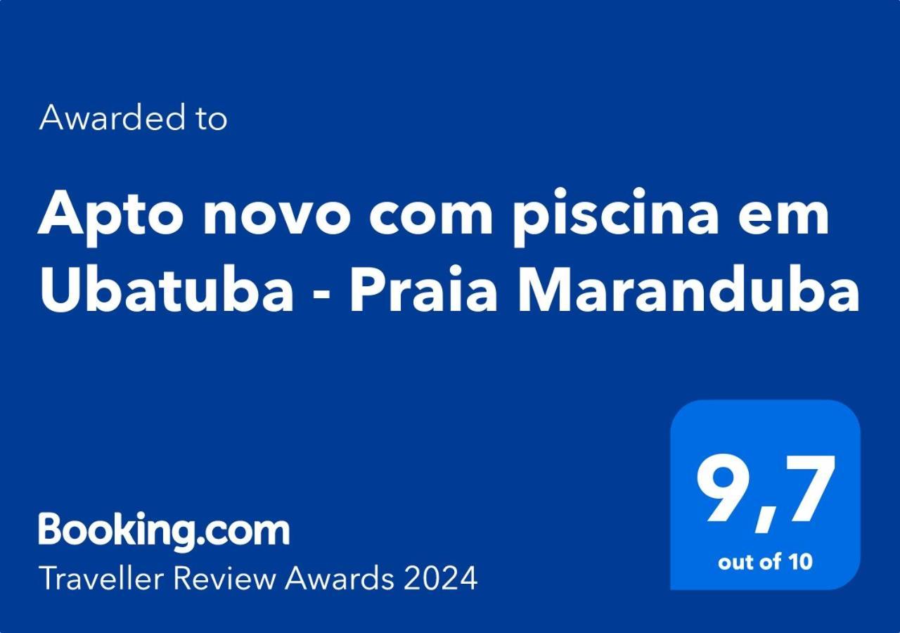 Apto Novo Com Piscina Em - Maranduba Apartment Ubatuba